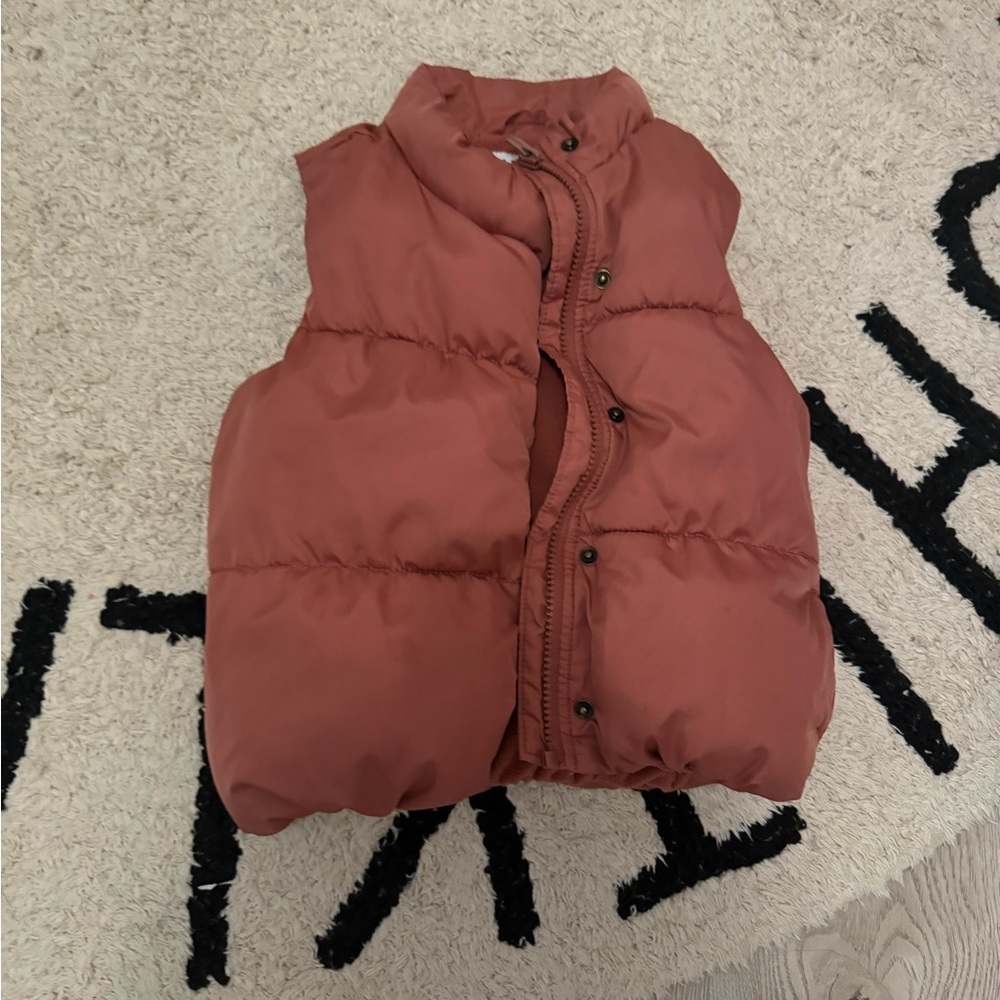 Old Navy pink vest